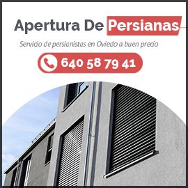 servicio de apertura de persianas en Oviedo a buen precio