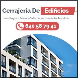 servicio de cerrajería de edificios para La Argañosa