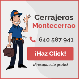 servicio de cerrajeros en Montecerrao